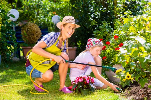 Public liability paperwork and insurance documents for a gardening company